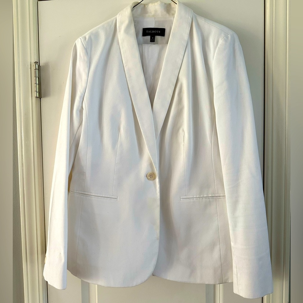 Talbots Suit, Jacket (10), Pants (12)